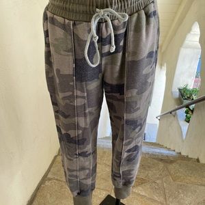 AFRM Green Camo Sweatpants